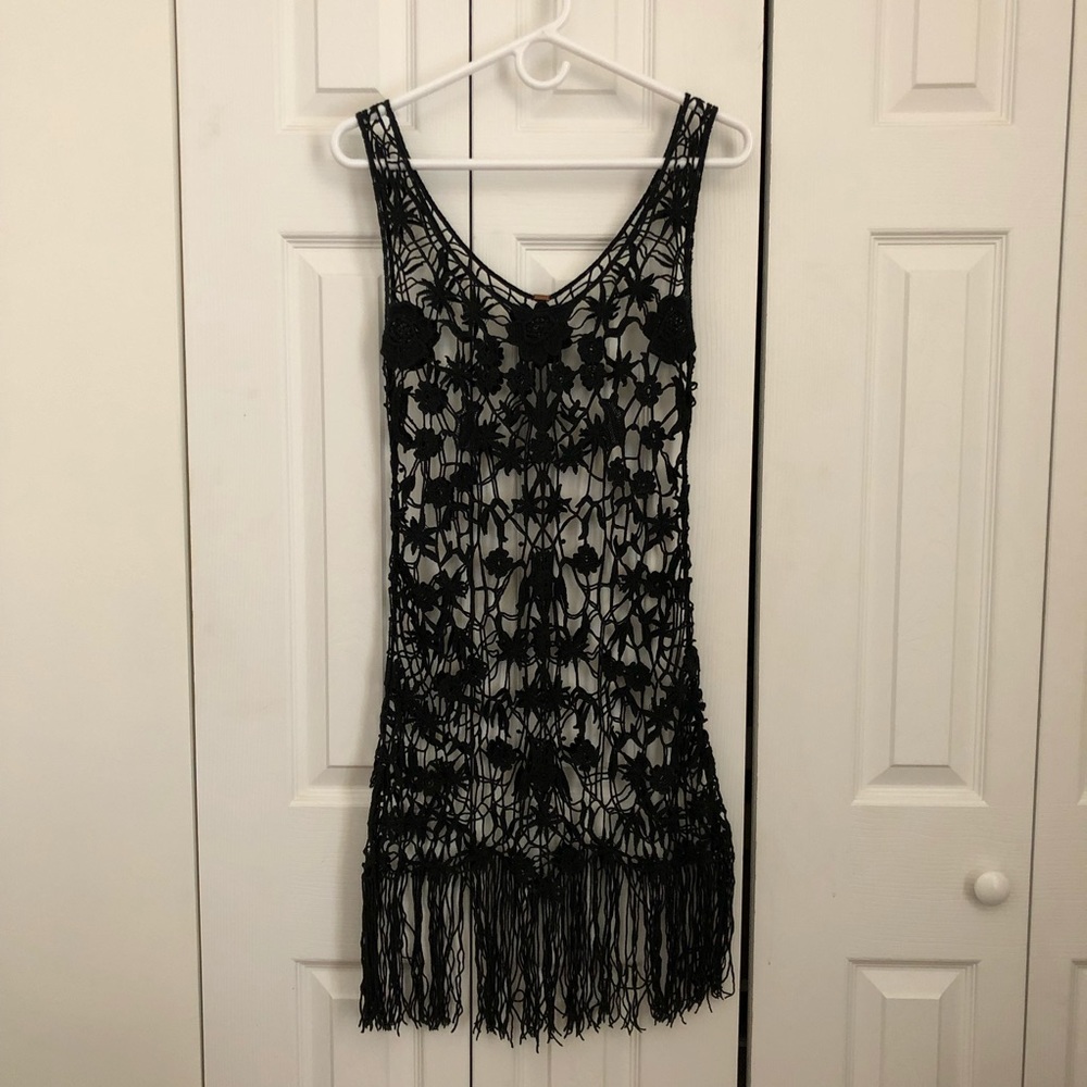 Lace Free People Slip Dress
